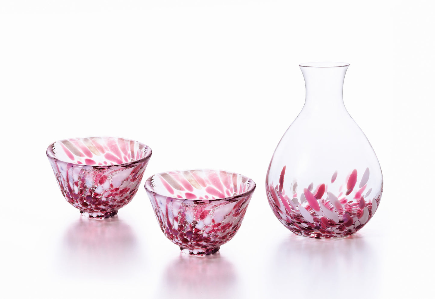 Ensemble Tokkuri Neige de Sakura (Rose)