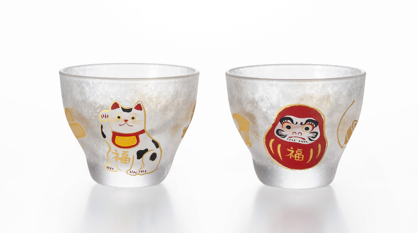 Verres porte-bonheur Medetamono