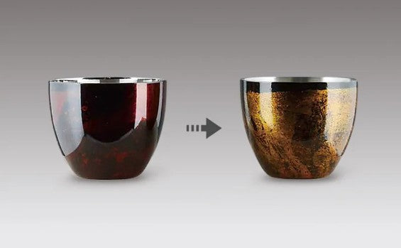 Verre Daruma (2 couleurs)